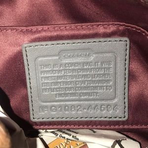 Authentic Coach purse